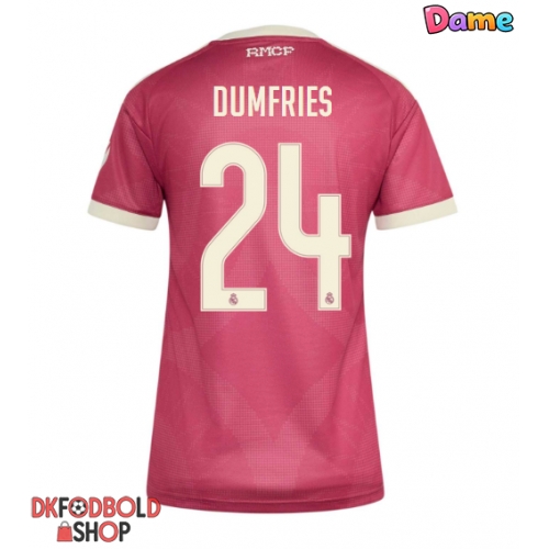 Real Madrid Denzel Dumfries #24 Tredje trøje Dame 2026-27 Kort ærmer